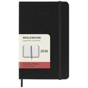 Agenda diaria de bolsillo con tapa dura Moleskine