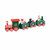 Tren de madera con motivos navideños JUNA - Verde