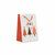 Bolsa de papel de regalo Navidad Bossa Small - Blanco