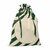 Bolsa grande de cuerdas de algodón LAUKKU - Verde