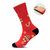 Calcetines navideños promocionales L Soc - Rojo