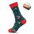 Calcetines navideños promocionales L Soc - Verde