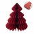 Adorno árbol navidad personalizable Harmbig - Rojo