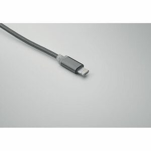 Llavero con cable de carga Blue