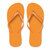 Chanclas de playa en PE y PVC tallas M-L HONOLULU - Naranja