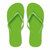 Chanclas de playa en PE y PVC tallas M-L HONOLULU - Verde Lima