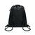 Bolsa cuerdas personalizada rPET Bangkok - Negro