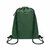 Bolsa cuerdas personalizada rPET Bangkok - Verde Oscuro