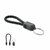 Llavero con cable de carga 60W tipo C FAULETI LOOP - Negro