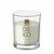 Vela de cera vegetal con fragancia de vainilla KIVAS WOOD