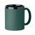 Taza cerámica promocional 300 ml Ruby - Verde Oscuro