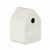 Reloj de sobremesa de MDF Cuckoo - Blanco