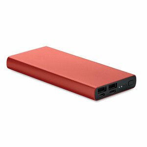 Power bank 10000 mAh aluminio Powerflat 8C