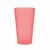 Frosted PP cup 550 ml - Rojo