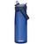 Botella promocional con pajita 750 ml Flip - Azul Royal
