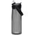 Botella promocional con pajita 750 ml Flip - Gris Carbón