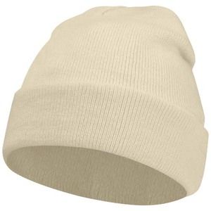 Gorro acrílico monocapa con borde plegado doble "Irwin"