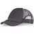 Gorra publicitaria de 5 paneles Trucker - Gris