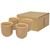 Set de cuatro tazas de café expreso 90 ml. Male