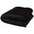 Manta de sherpa reciclada Ashen - Negro