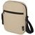 Bandolera promocional poliéster reciclado Byron - Beige