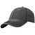 Gorra corporativa algodón lavado Grafton - Negro