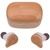 Auriculares inalámbricos madera Prixton