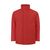 Parka impermeable de poliéster RPET Oceanía - Rojo