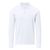 Polo unisex de manga larga de 220 g/m² Charlot - Blanco