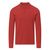 Polo unisex de manga larga de 220 g/m² Charlot - Rojo