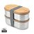 Fiambrera bento Black+Blum - Gris