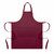 Delantal de cocina largo ajustable GALA - Burdeos
