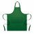 Delantal de cocina largo ajustable GALA - Verde Oscuro