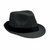 Sombrero de paja de papel con banda negra BOOWIE