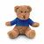 Osito de peluche con camiseta JOHNNY T - Azul