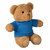 Osito de peluche con camiseta JACKIE - Azul