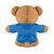 Osito de peluche con camiseta JACKIE