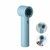 Ventilador mini de mano con pantalla GLACI - Azul Claro