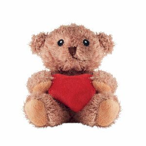 Osito de peluche con corazón Cuddle