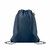 Mochila de cuerdas non woven de RPET Daffy - Azul