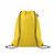 Mochila de cuerdas non woven de RPET Daffy - Amarillo