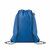 Mochila de cuerdas non woven de RPET Daffy - Azul Royal