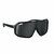 Gafas de sol deportivas con lentes espejadas Flash - Negro