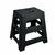 Taburete plegable portátil de plástico PP JAK - Negro