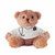 Osito de peluche médico con camiseta Doc - Blanco