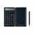 Calculadora con tableta de escritura Clerk - Negro