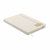 Libreta A5 de pana dura RPET Cordi Note - Blanco Marfil