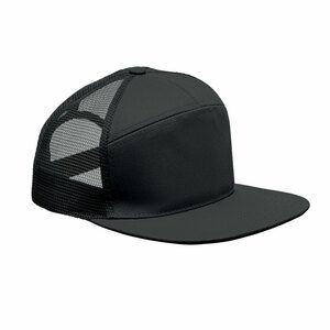 Gorra de visera plana 7 paneles con rejilla BEAD