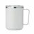Taza de doble pared de acero inoxidable reciclado Cocoa