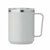 Taza de doble pared de acero inoxidable reciclado Cocoa